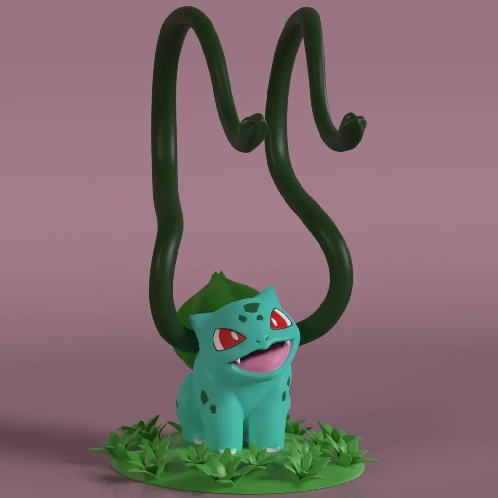 Bulbasaur Headphone Stand view 2