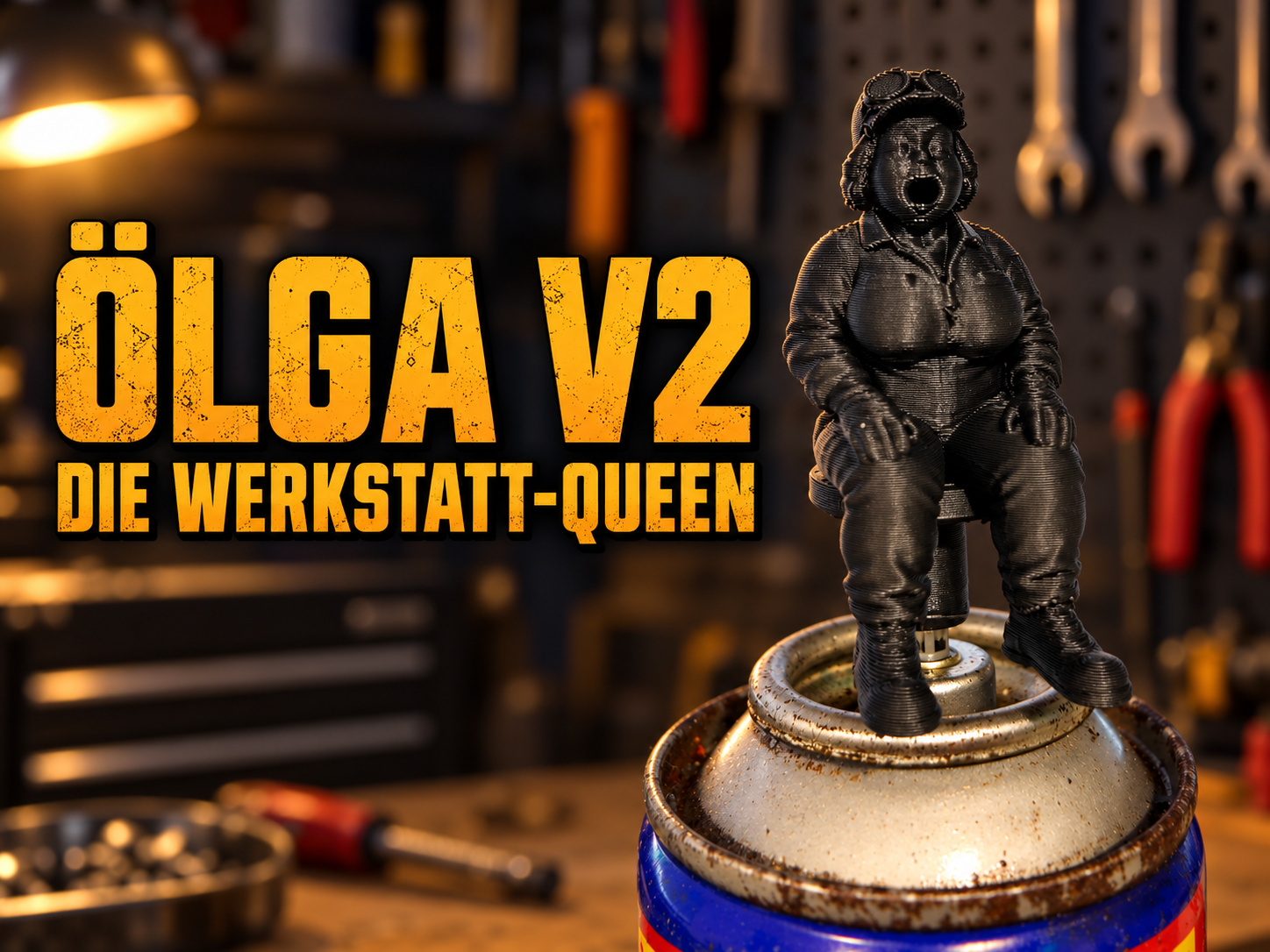 Ölga V2 Aufsatz | WD‑40-Version + Universal 4 mm - 1