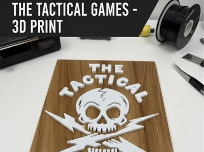 The Tactical Games - Wall 3D Logo (NoAMS Required)