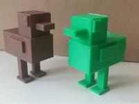 Petit canard low poly — photo 2