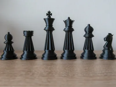 Architectural Chess Set