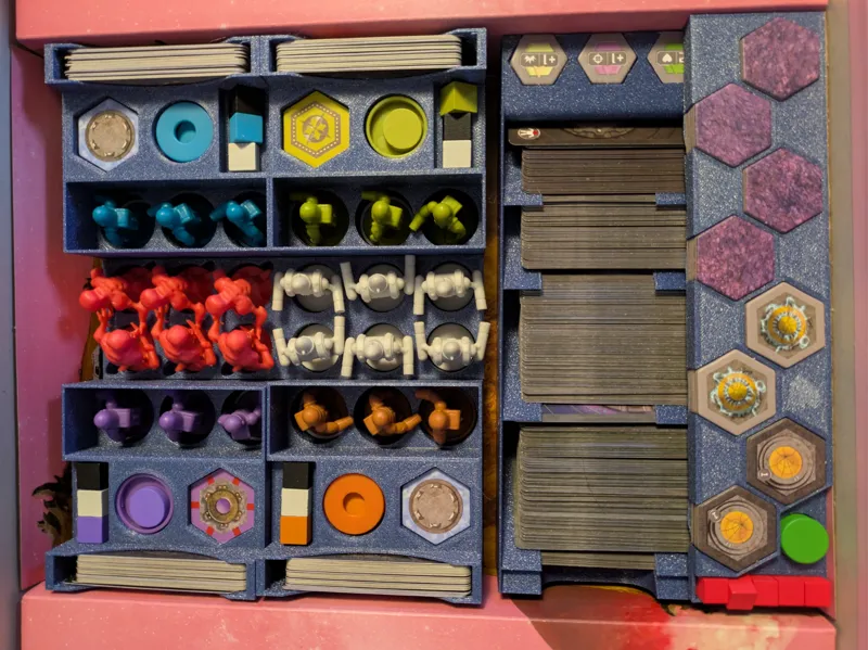 Space Freaks + violet morass exp board game insert