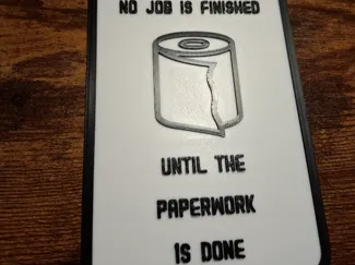 Funny Toilet Sign For Office
