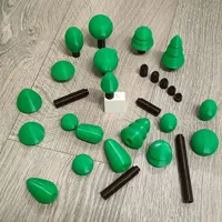 Separate Stumpts 0.16, 2 walls, 10% infill, noAMS, A1 mini