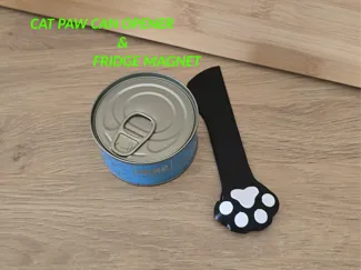 Cat Paw Can Opener Fridge Magnet (NO AMS)