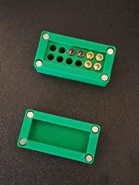 Box mit Magneten 2x6 für 27mm lange Nozzle
