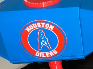 houston oilers thor hammer tag