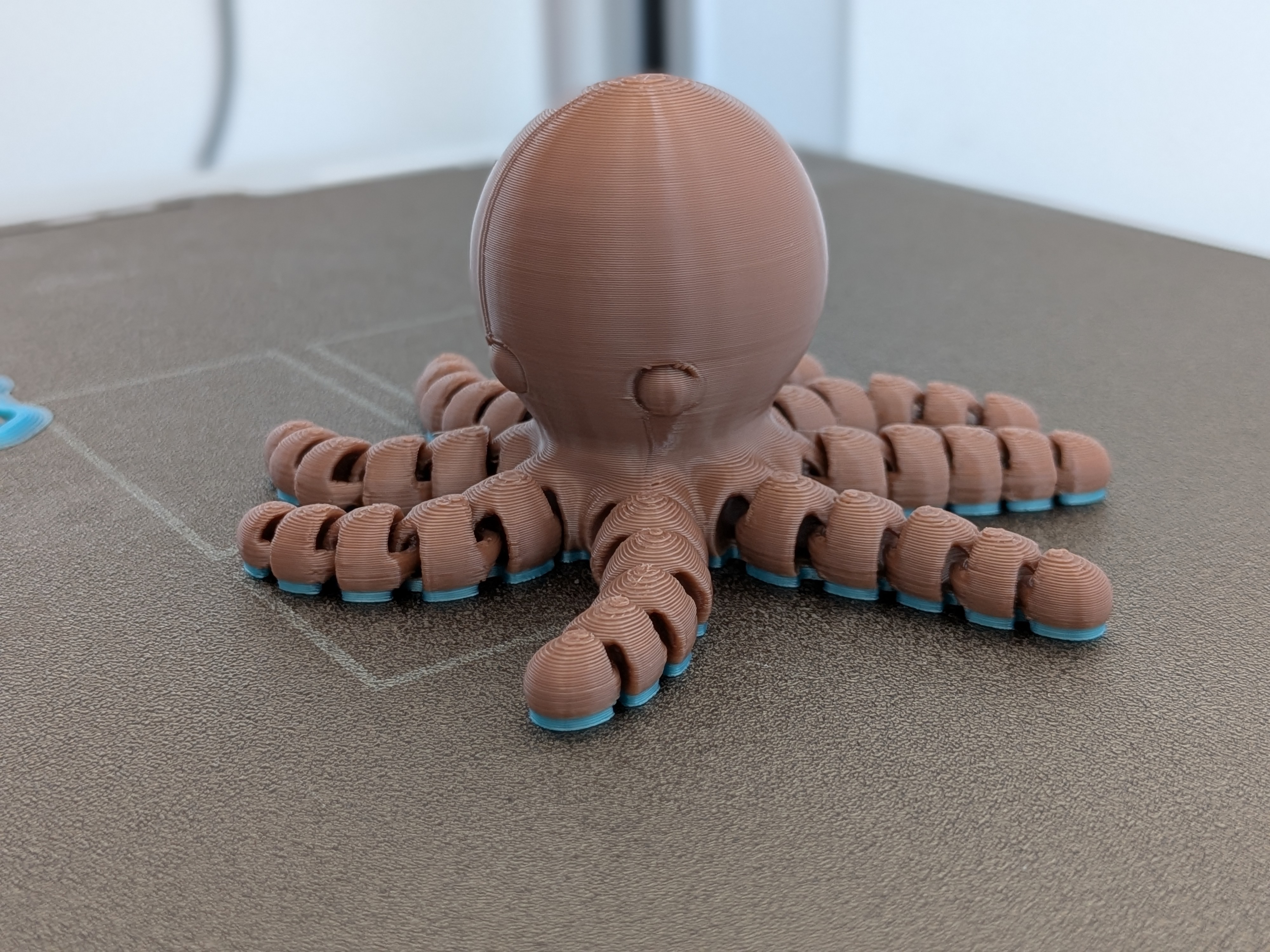 Miniatura 4 do modelo 3D Flexi Octopus- Articulated
