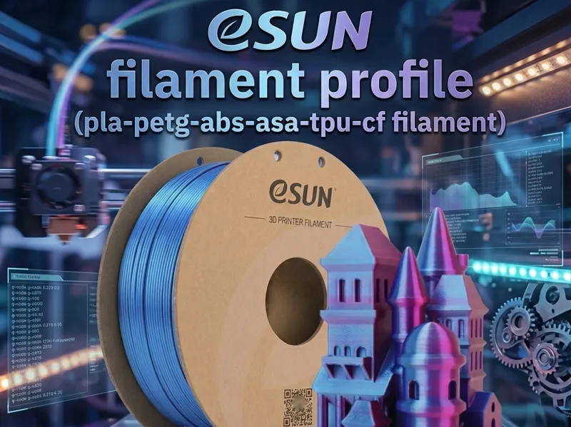 eSUN filament profile (PLA-PETG-ABS-ASA-TPU-CF)