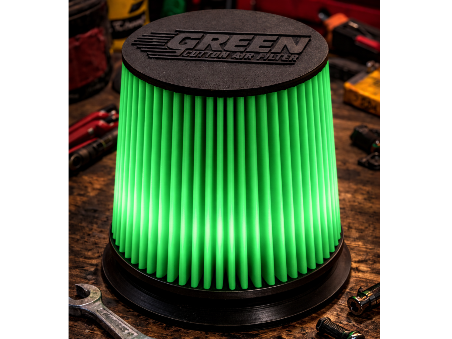Lampe Filtre à Air LED – Décoration  Automobile