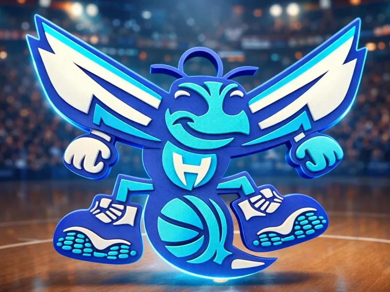 Charlotte Hornets NC – Hype Chain Pendant