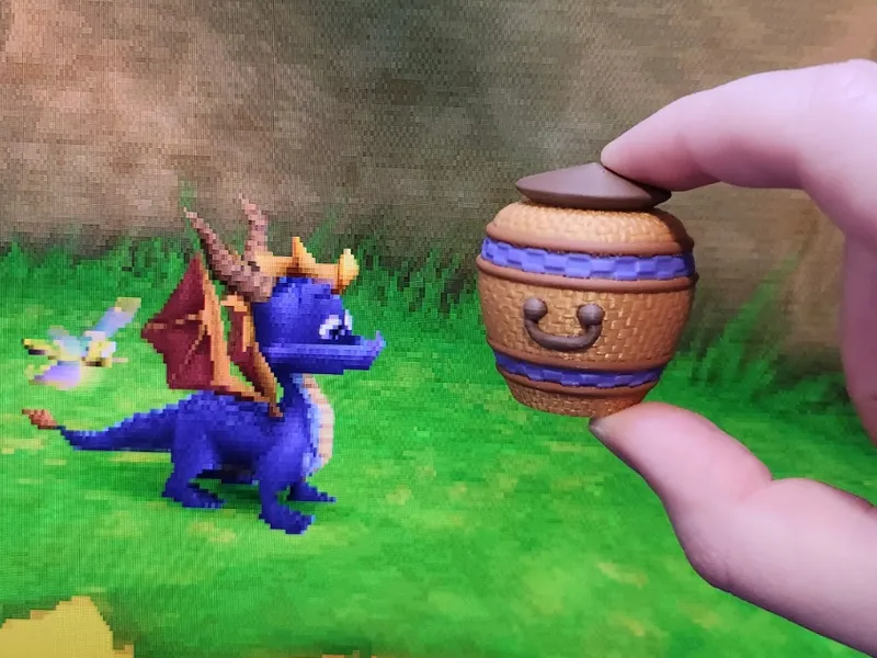 Spyro Gem Basket - with magnet variations!