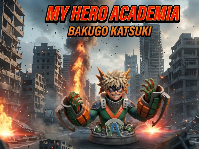 Katsuki Bakugo  Bust -  My Hero Academia ( MHA )
