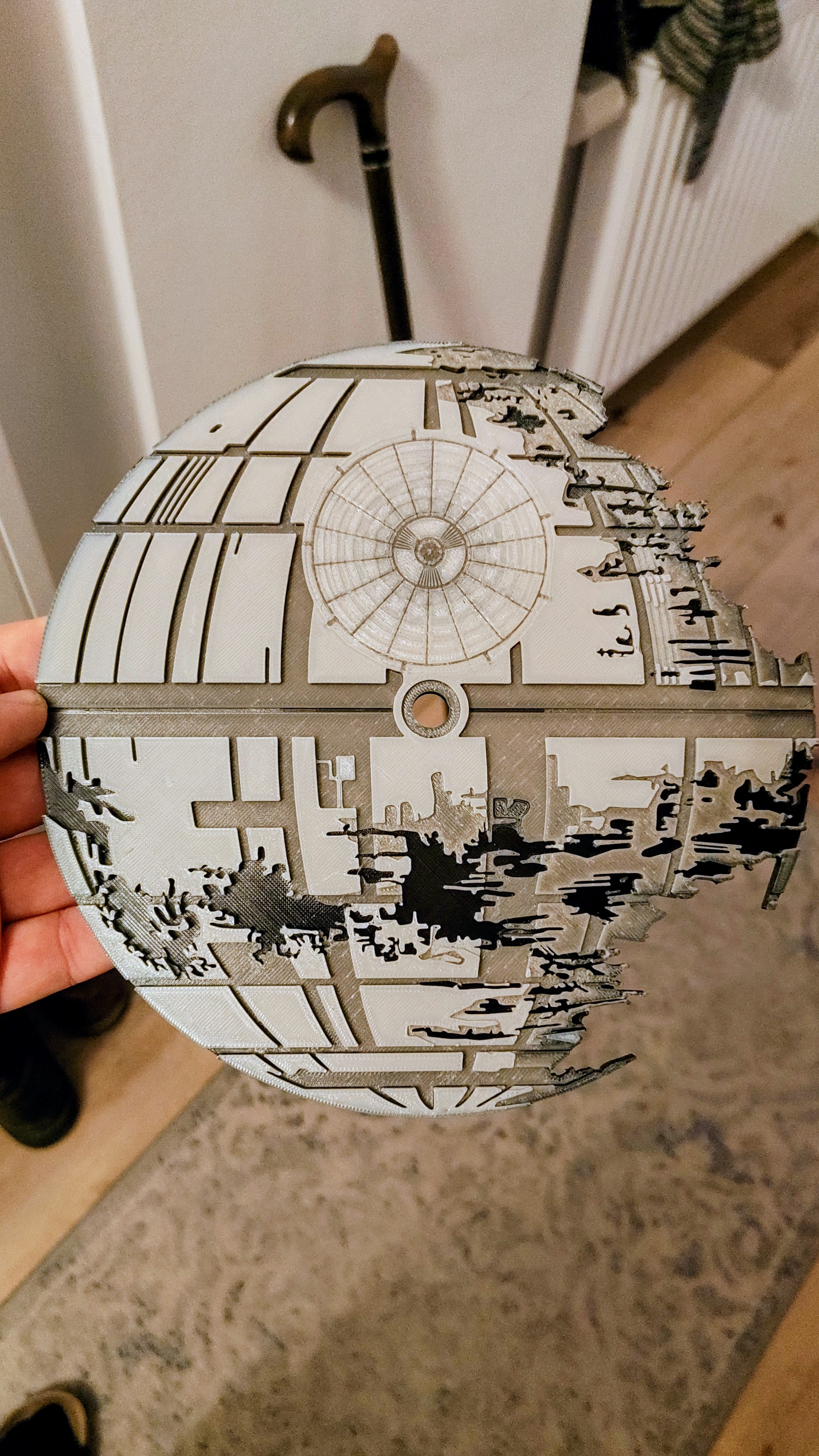 Miniatura 3 do modelo 3D Star Wars Deathstar Clock