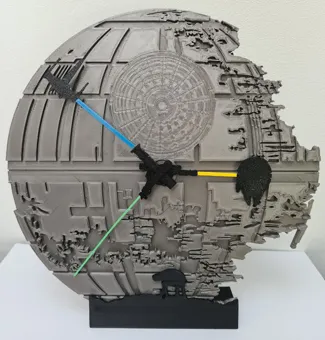 Star Wars Deathstar Clock