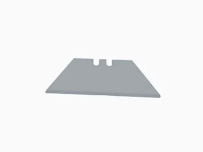 Model utility blade