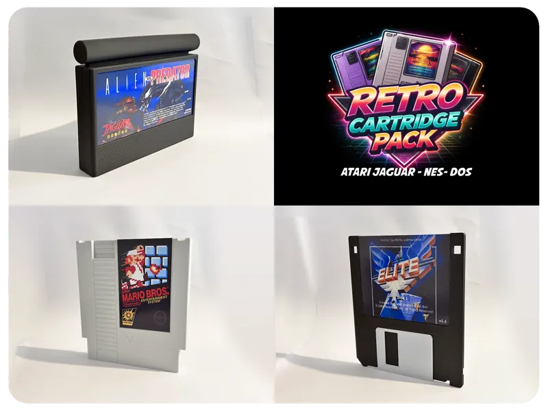 Retro Cartridge Pack #3 Wall Art
