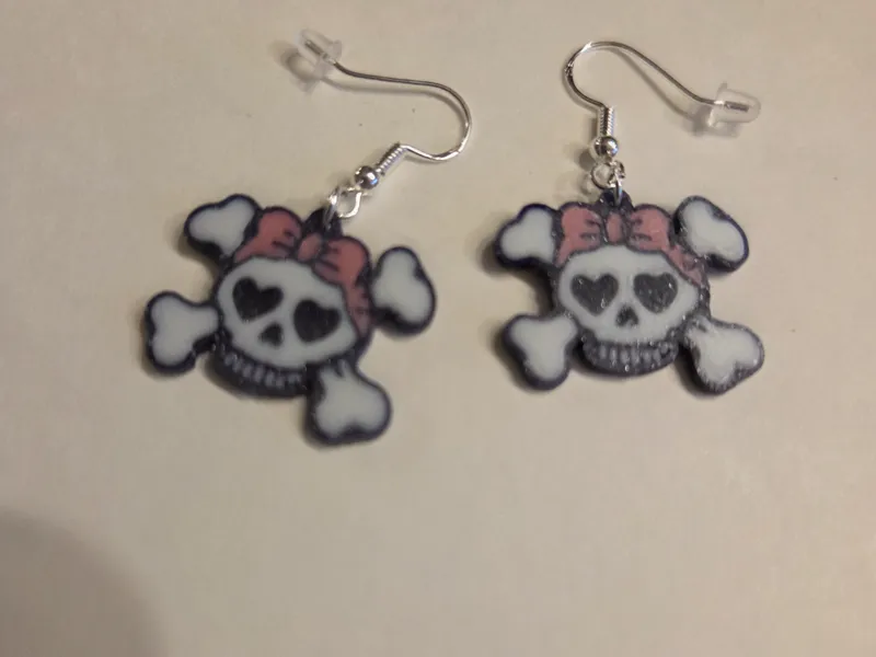 Skull Earring/Necklace