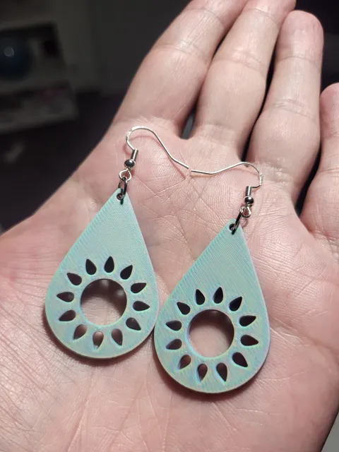 Earrings - 066 - Easy Print