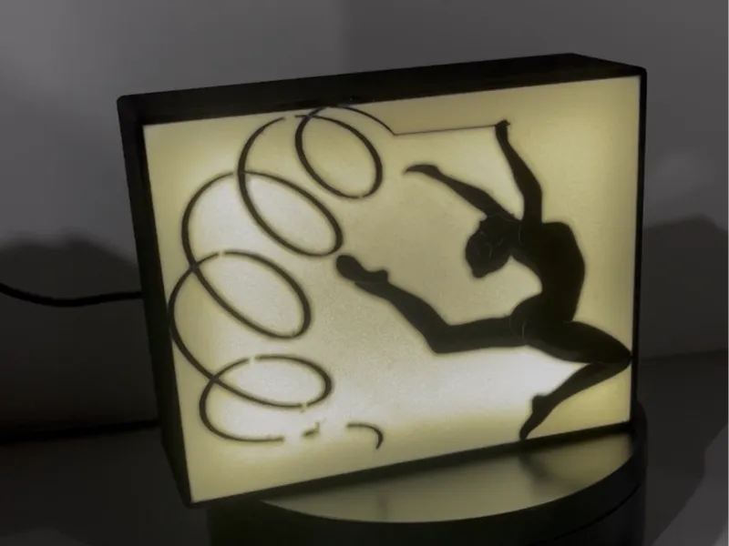 Caja de luz Gymnasia Ritmica