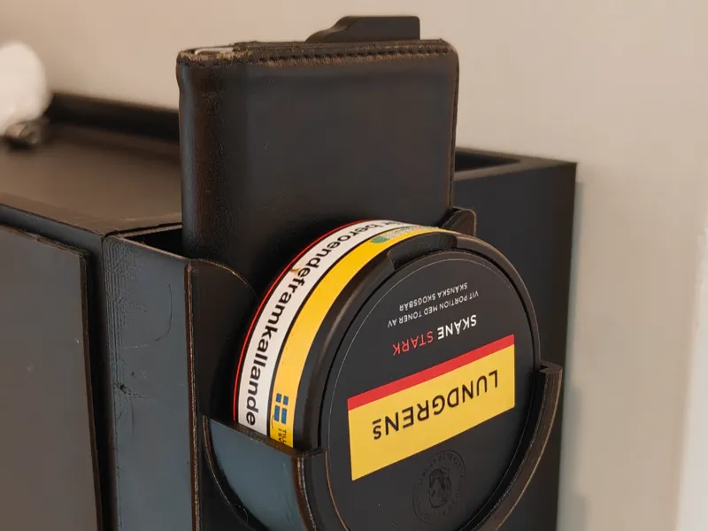 Keys, Wallet & Snus / Zyn Wall holder