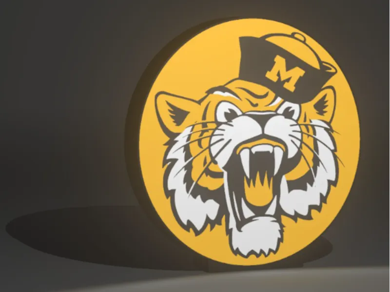University of Missouri Tiger Lightbox