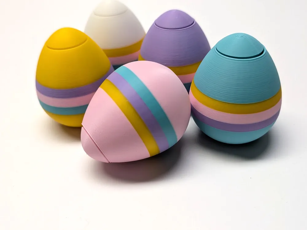 Easter Egg Fidget Spinner - Free 3D Print Model - MakerWorld