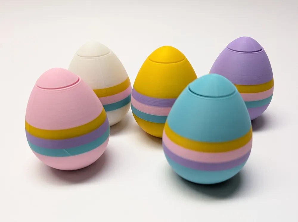 Easter Egg Fidget Spinner - Free 3D Print Model - MakerWorld