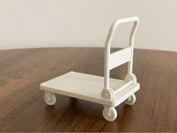 Platform Transport Cart - Decorative  Model