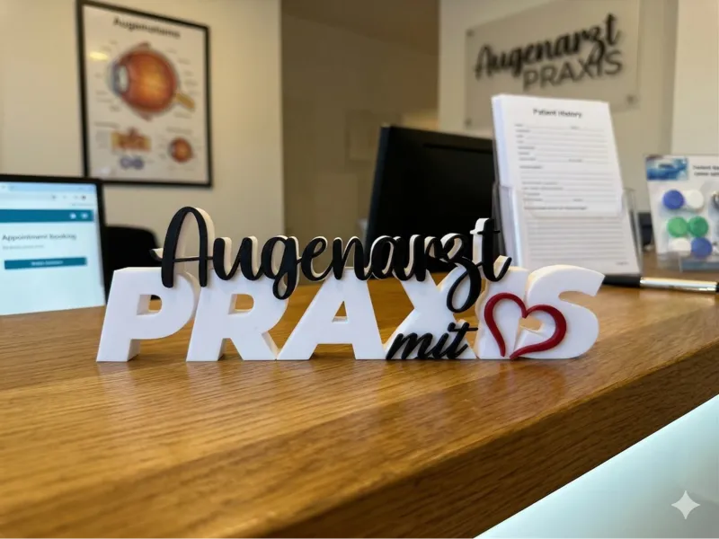 AugenarztPraxis mit Herz