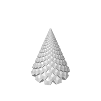 Arbre de cristal et vase en spirale — photo 3