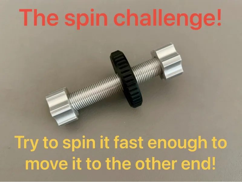Spin Challenge - Thread Fidget