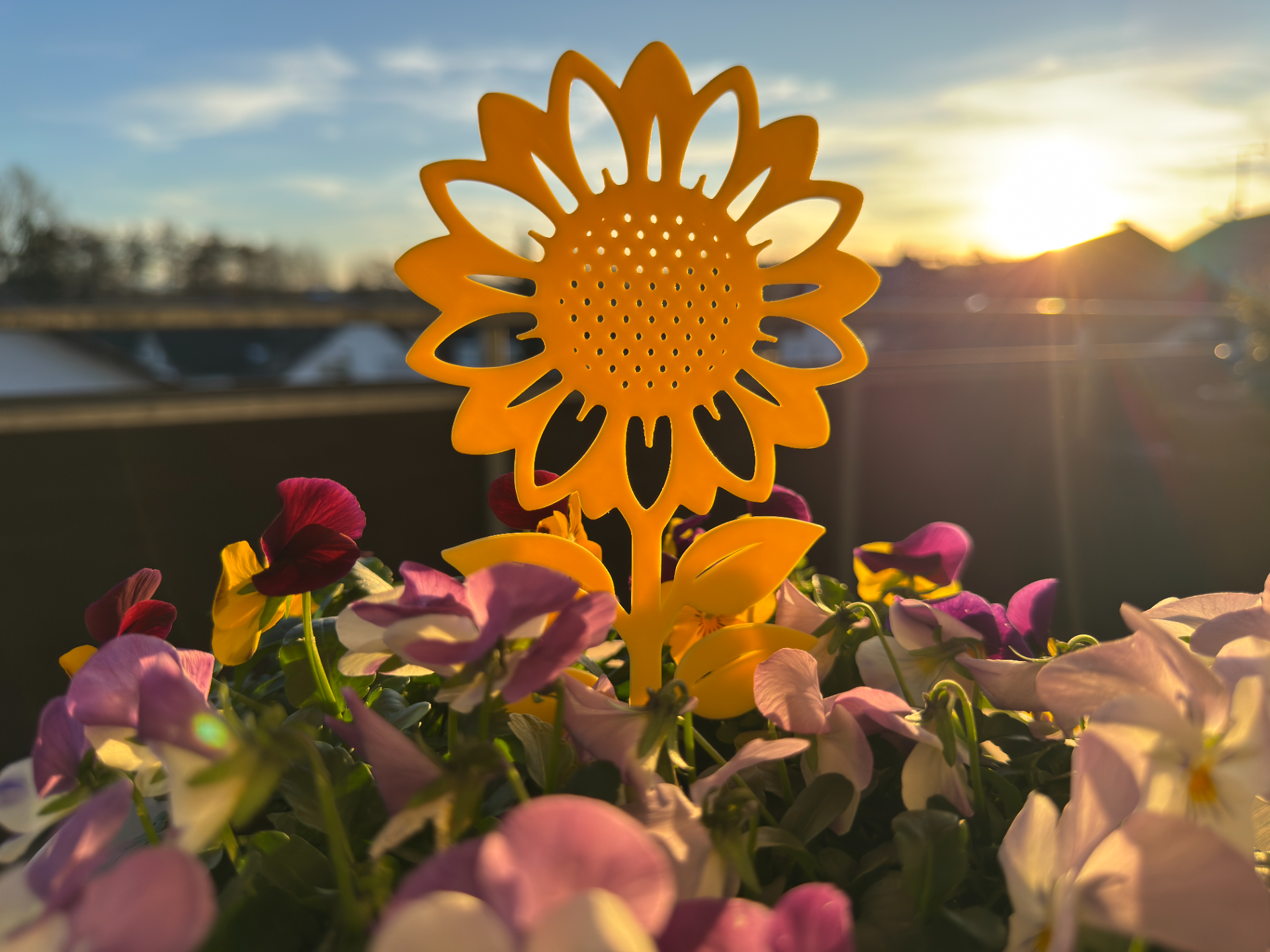 Sonnenblumen Blumenstecker 
