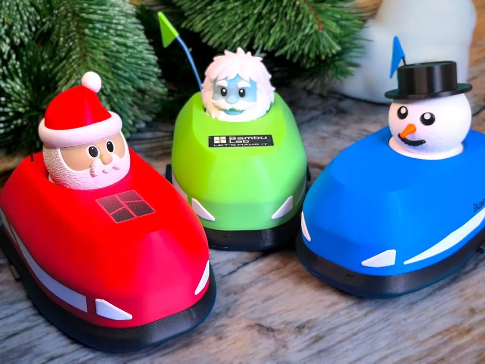 Duel Bumper Car #Cyberbrick - Free 3D Print Model - MakerWorld