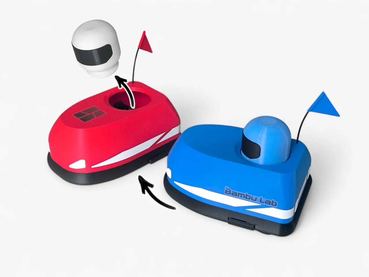 Duel Bumper Car #Cyberbrick view 2