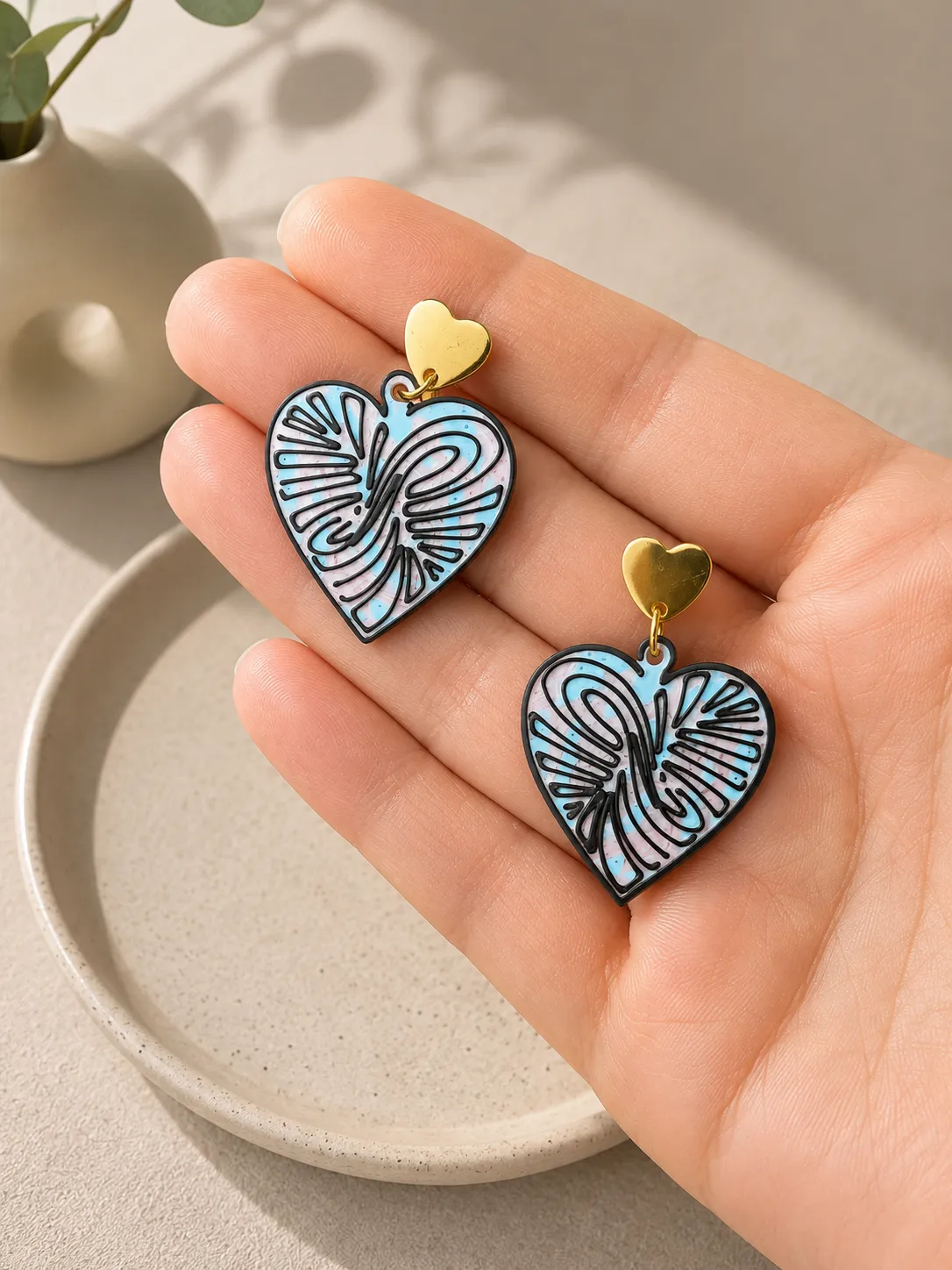 Pendientes Corazón view 2
