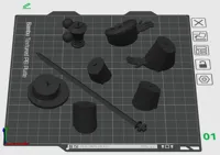 A1 Mini - 0.2mm layer, 2 walls, 15% infill - Supports