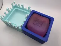 Boîte de rangement effet fondant pour NeeDoh Nice Cube — photo 1