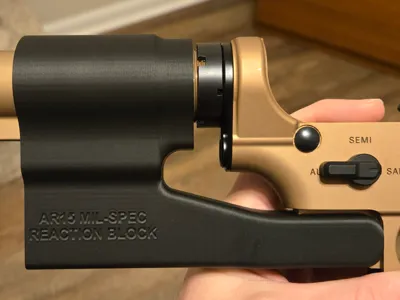 AR15 Mil-Spec Reciever Extension Reaction Block