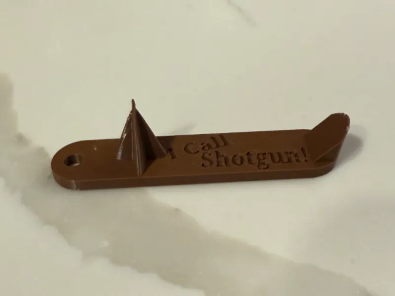 I call Shotgun! - the keychain