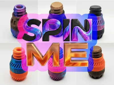 Spin Me - fidget toy - a Stress Nut knock-off