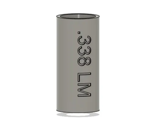 .338 Lapua Magnum Powder Funnel Insert