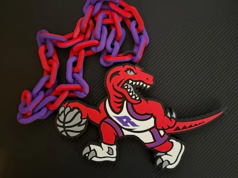 Toronto Raptors Oversized Hype Chain