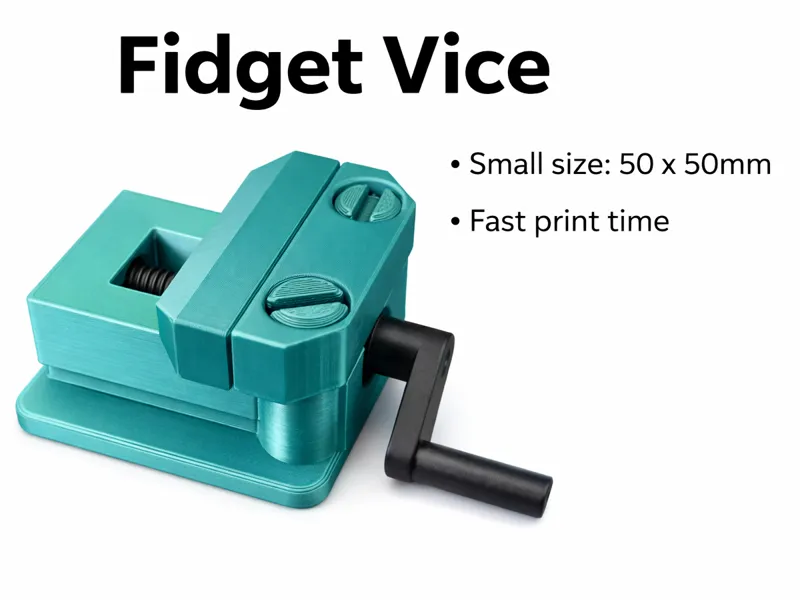 Fidget Schraubstock