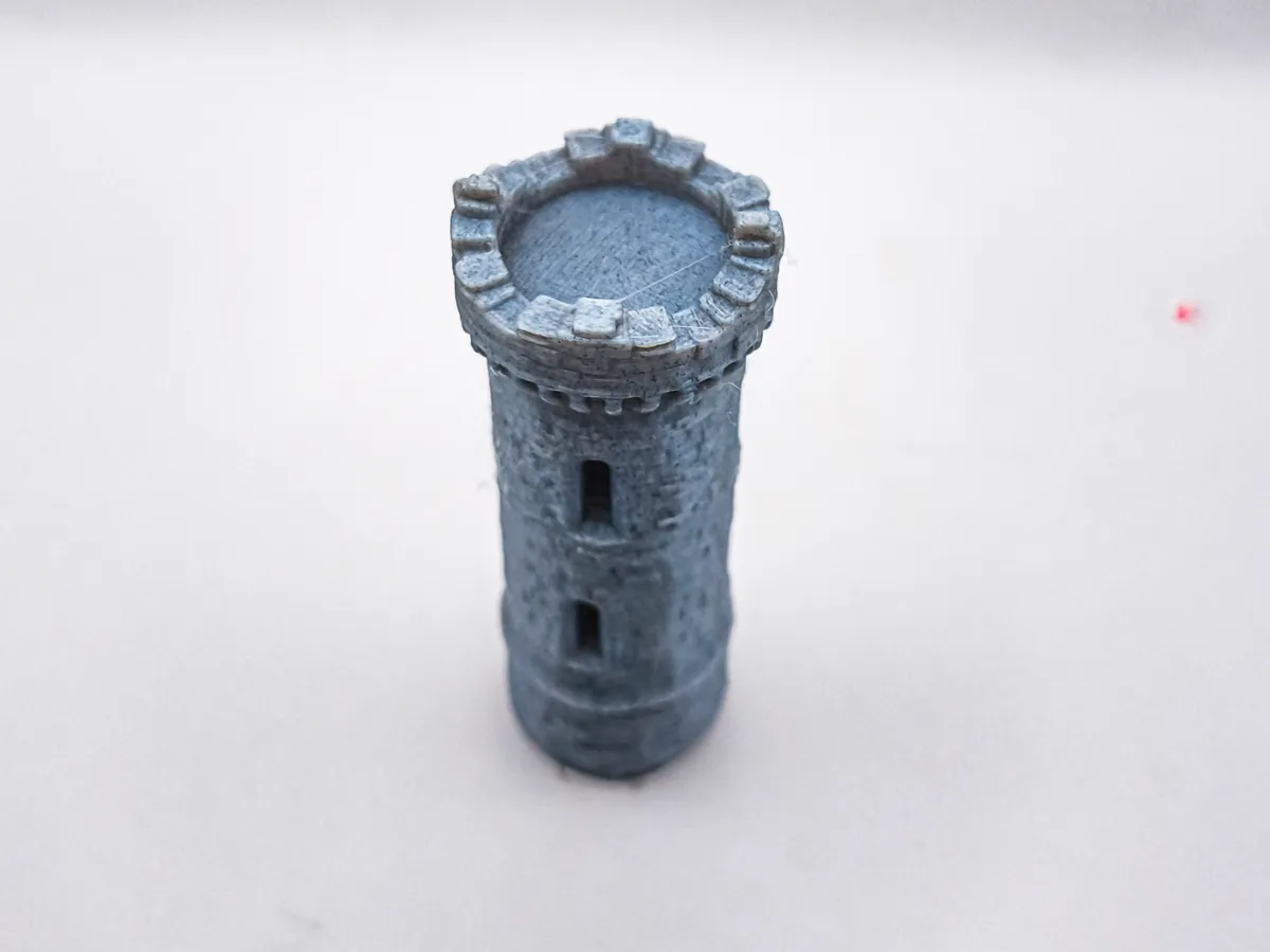 Tour médiévale miniature pour jeu de figurines