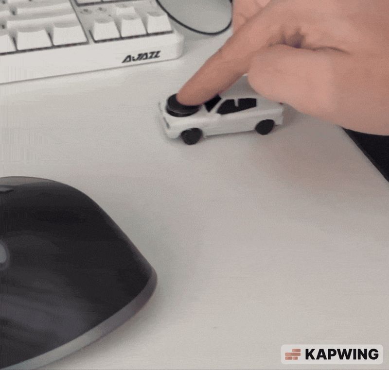 Drifting Rally Car Fidget - Lancia Inspired