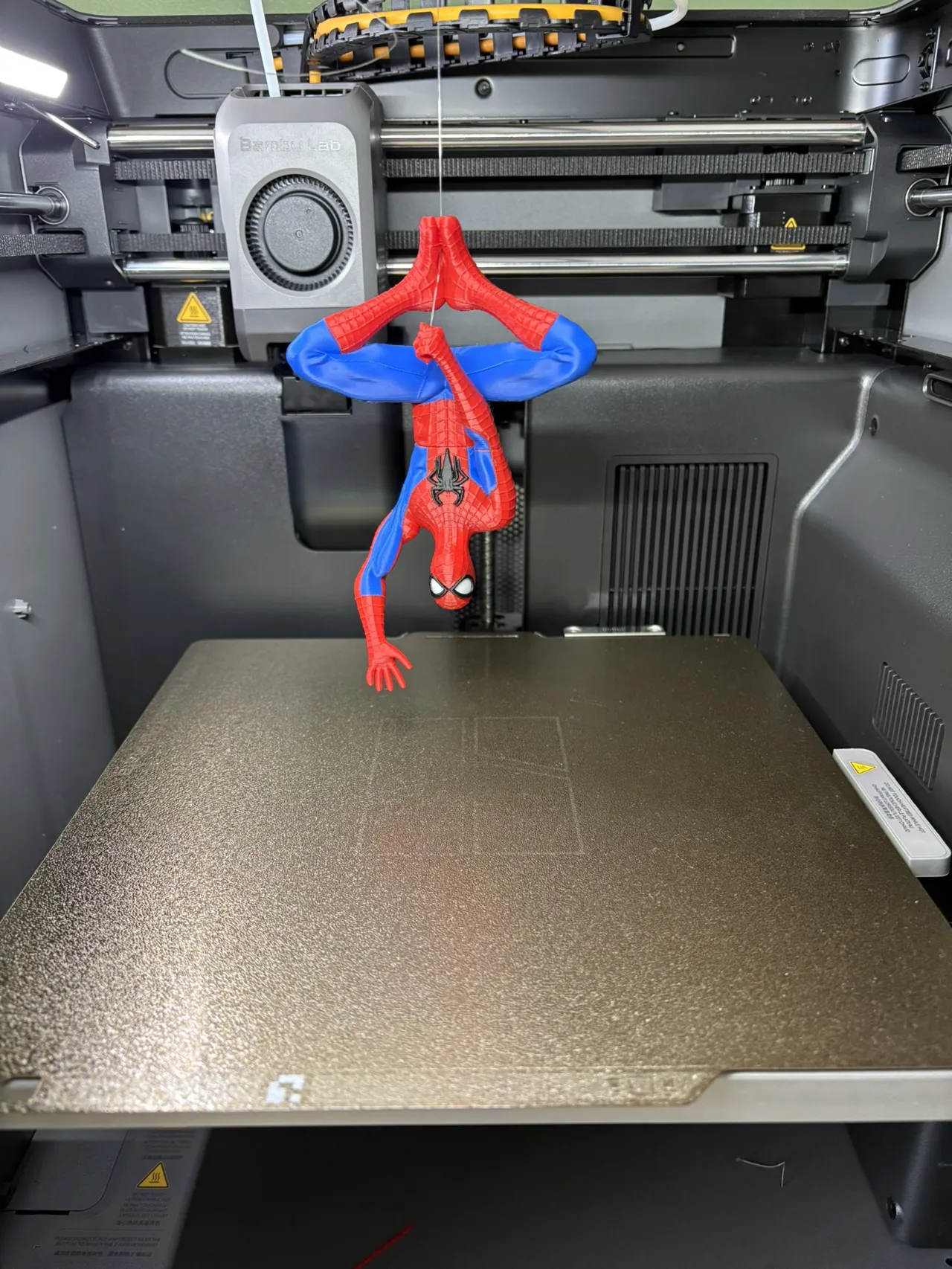 High Detail - Hanging Spiderman view 2