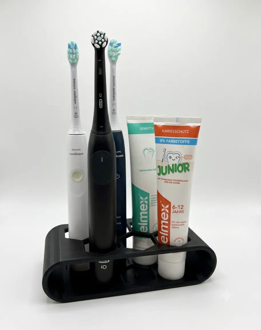 Zahnbürstenhalter für OralB, Philips - Family size view 3