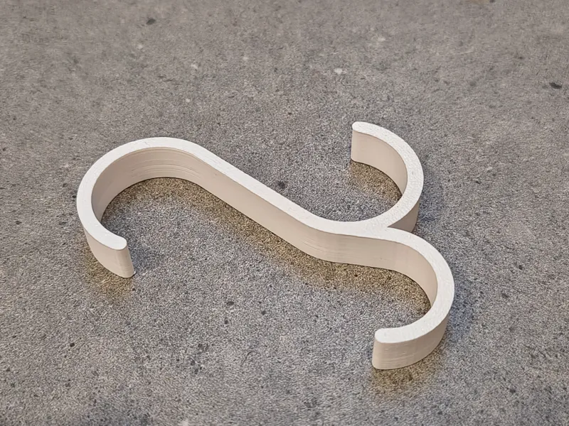 Handtuchhaken  für Zehnder Heizkörper 25.5x14.5 mm