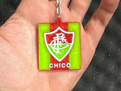 Personalized Fluminense Keychain